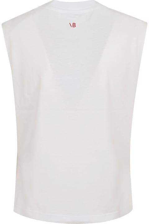 Victoria Beckham Topwear for Women Victoria Beckham Slogan Tank