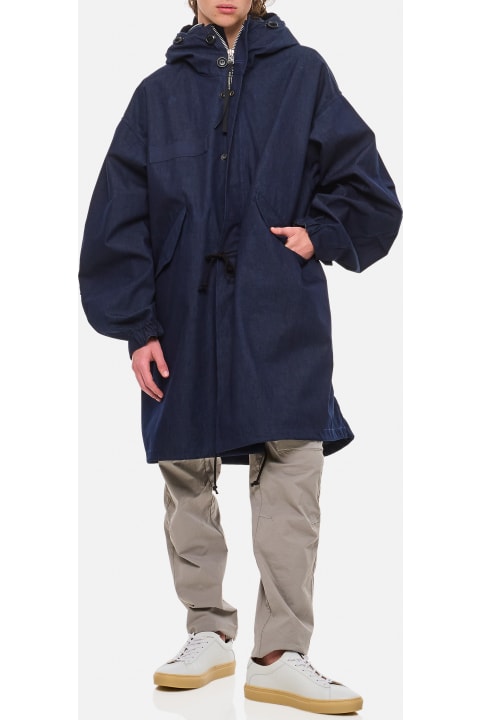 メンズ Junya Watanabeのコート＆ジャケット Junya Watanabe Parka C.p. Company Nylon Coat