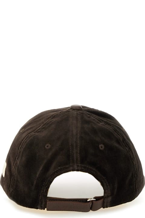Wales Bonner Accessories for Men Wales Bonner Velvet Baseball Cap