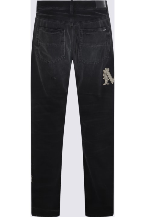 Clothing Sale for Men AMIRI Black Cotton Denim Jeans