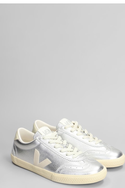 Veja Sneakers for Women Veja Volley O.t Sneakers In Silver Leather