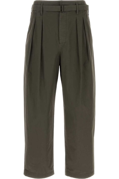 Lemaire Pants for Men Lemaire Khaki Cotton Pant