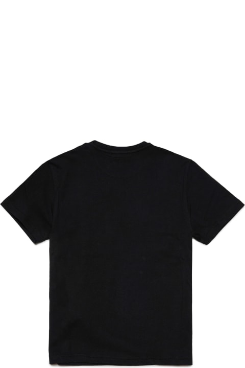 D2t971u Relax-eco T-shirt Dsquared Organic Cotton Jersey Crewneck T-shirt With Logo