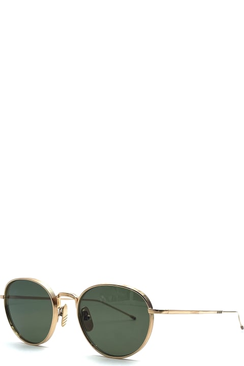 Thom Browne Eyewear for Men Thom Browne Round - Gold Sunglasses