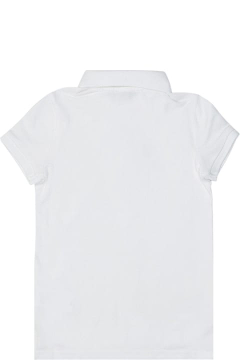 Fashion for Girls Ralph Lauren Logo Embroidered Short Sleeved Polo Shirt