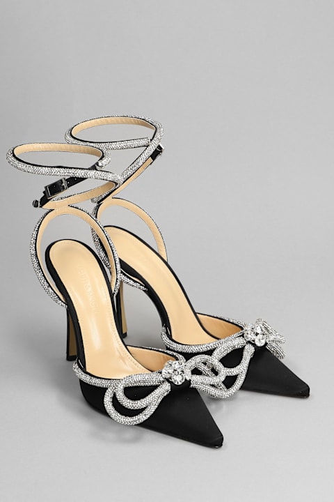 Mach & Mach for Women Mach & Mach Pumps In Black Silk