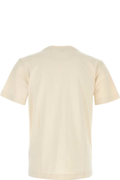 Burberry ملابس علوية لـ القسم الرجالي Burberry Sand Cotton T-shirt