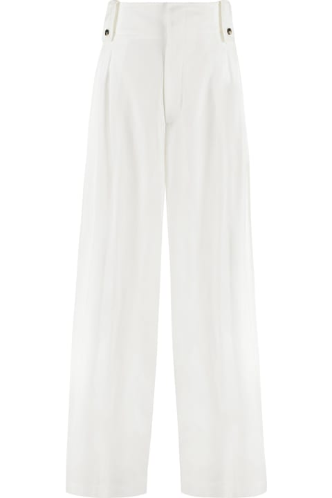 Homeware Bottega Veneta High-waist Tapered-fit Trousers