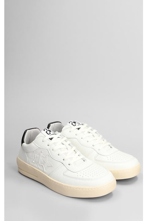 2Star Sneakers for Men 2Star Sneakers In White Leather 2Star