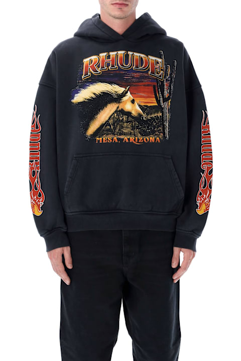 Rhude for Women Rhude Rhude Mesa Stallion Graphic Hoodie