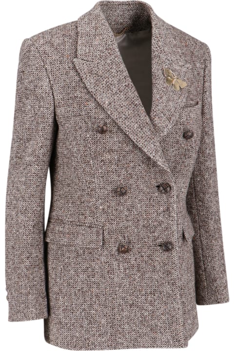 Coats & Jackets for Women Golden Goose Journey Double Blend Blazer