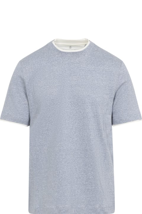 Homeware Brunello Cucinelli Bicolor T-shirt