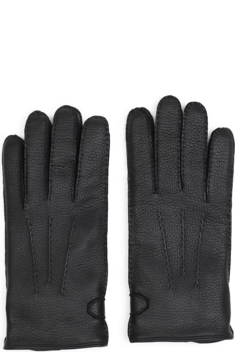 Brioni قفازات لـ القسم الرجالي Brioni Leather Gloves