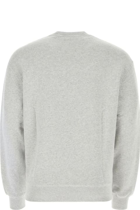 أدوات منزلية Maison Kitsuné Melange Grey Cotton Sweatshirt