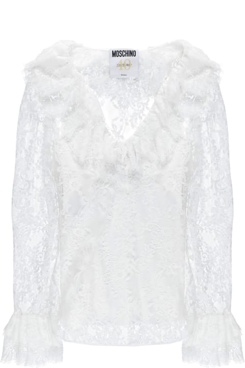 Clothing for Women Moschino Laces Shirt