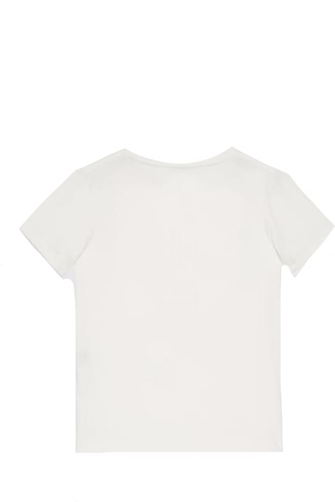Gucci T-Shirts & Polo Shirts for Girls Gucci Gucci Kids T-shirts And Polos White