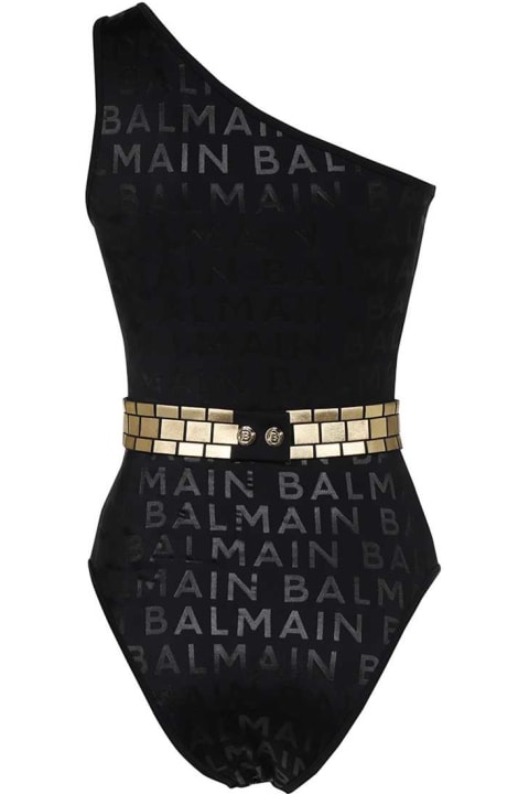Swimwear for Women Balmain Printed One-piece Swimsuit