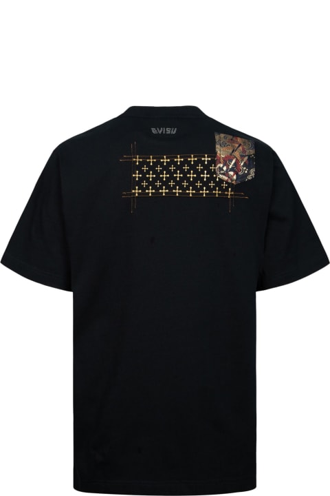 メンズ Evisuのウェア Evisu Evisu T-shirts And Polos Black