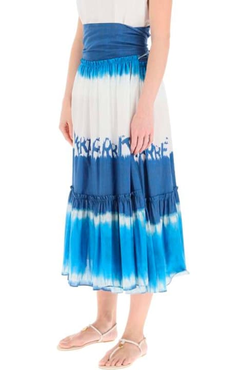 Homeware Alberta Ferretti Tie Dye Midi Skirt