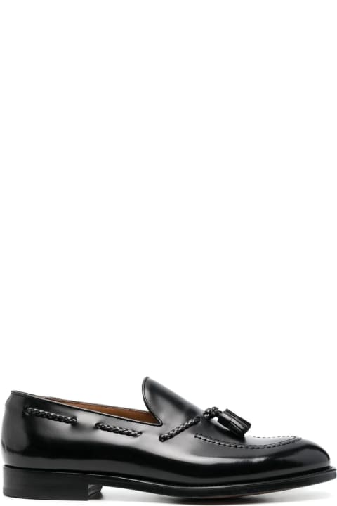 Doucal's for Men Doucal's Black Calf Leather Loafers