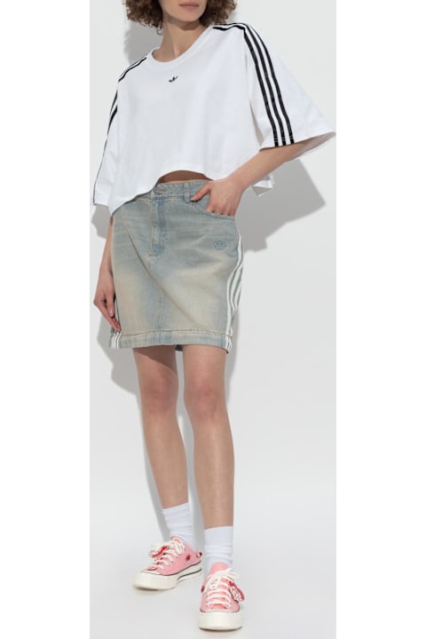 ウィメンズ Adidasのスカート Adidas Adidas Originals Denim Skirt