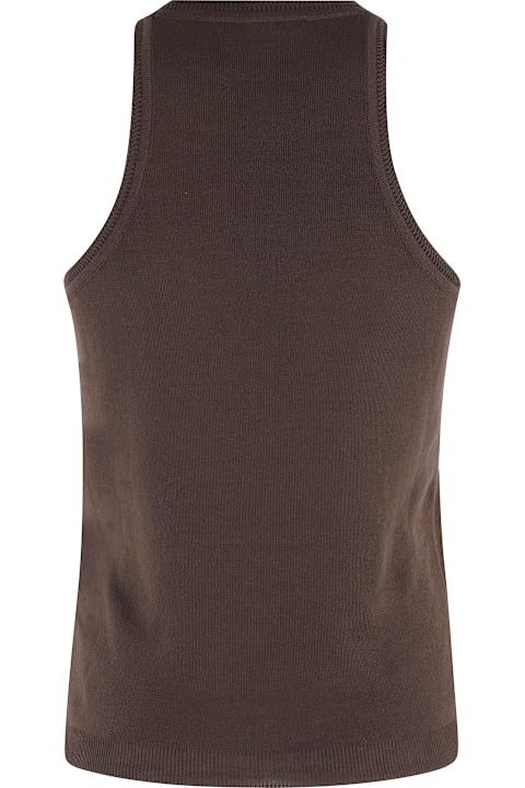 Max Mara ملابس علوية لـ السيدات Max Mara Cotton Yarn Top