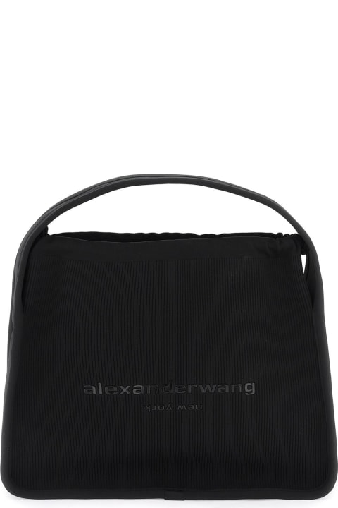Bags Sale for Women Alexander Wang Shoulder Bag In Black Synthetic Fibers