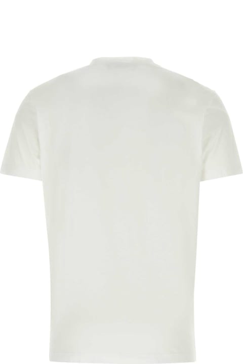 Dsquared2 Topwear for Men Dsquared2 White Cotton T-shirt