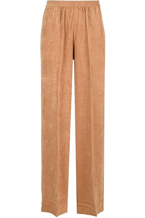 Forte_Forte for Women Forte_Forte Velvet Wide Leg Pants