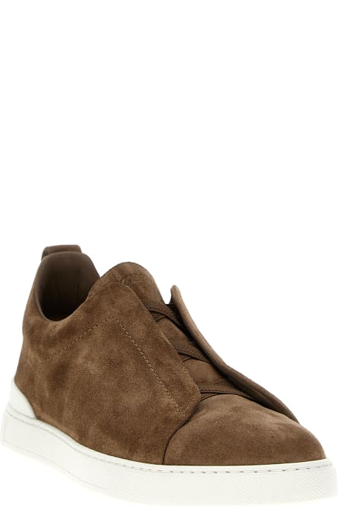 Zegna Sneakers for Men Zegna 'triple Stitch' Sneakers