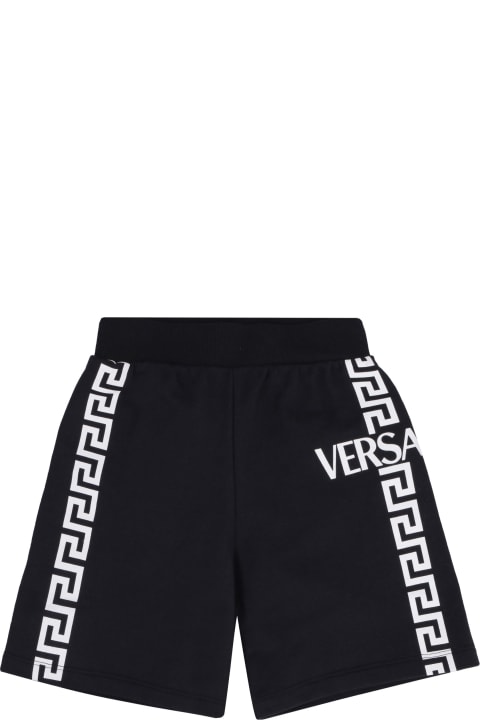 Young Versace for Kids Young Versace Cotton Bermuda Shorts