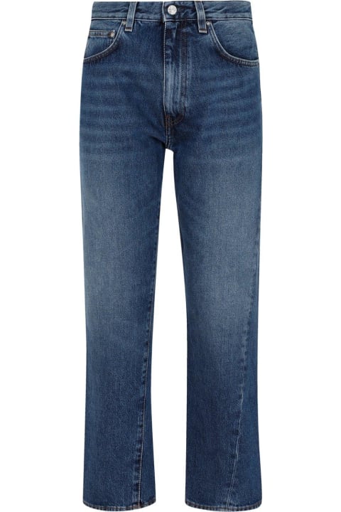 Homeware Totême Cropped Straight-leg Jeans