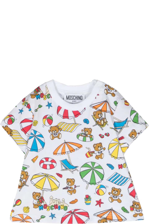 ベビーガールズ Moschinoのトップス Moschino T-shirt With Print