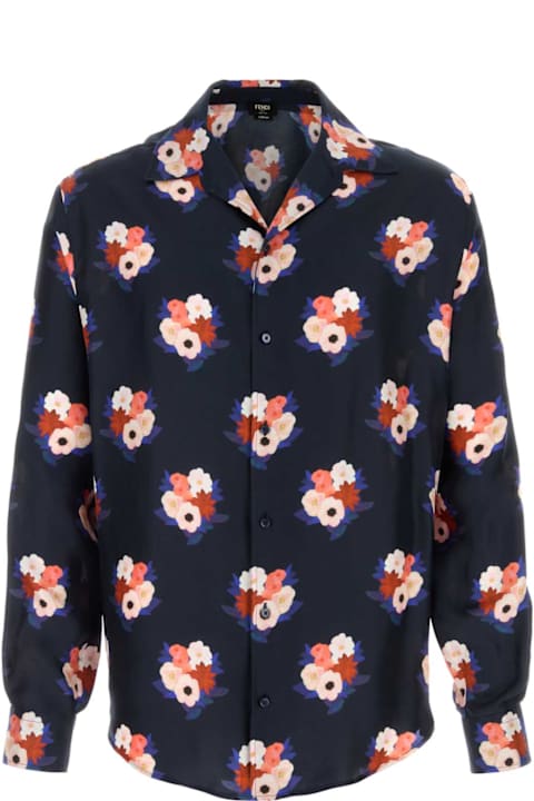 Homeware Fendi Printed Silk Shirt