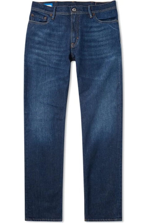 Acne Studios for Kids Acne Studios Blå Konst Cotton Denim Jeans