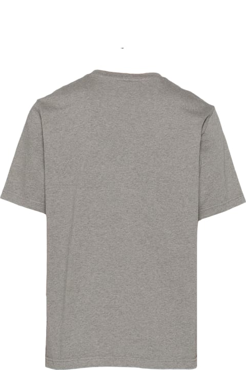 Topwear for Men Maison Kitsuné Maison Kitsune' T-shirts And Polos Grey
