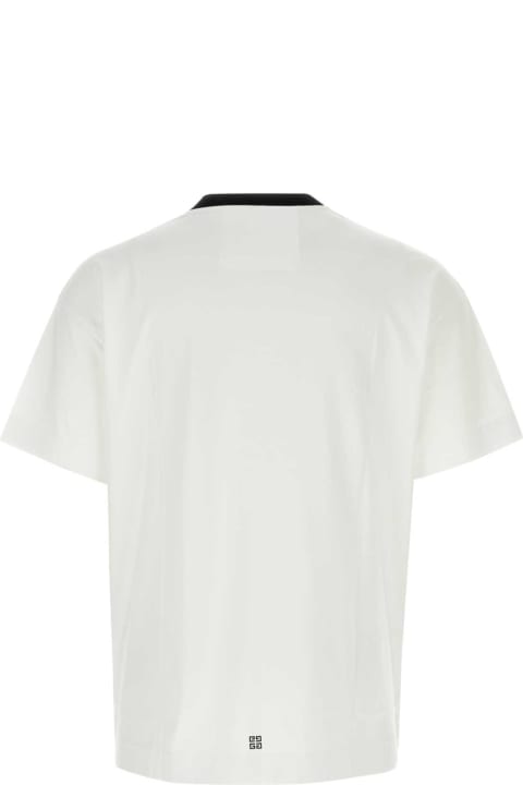 メンズ Givenchyのトップス Givenchy White Cotton T-shirt
