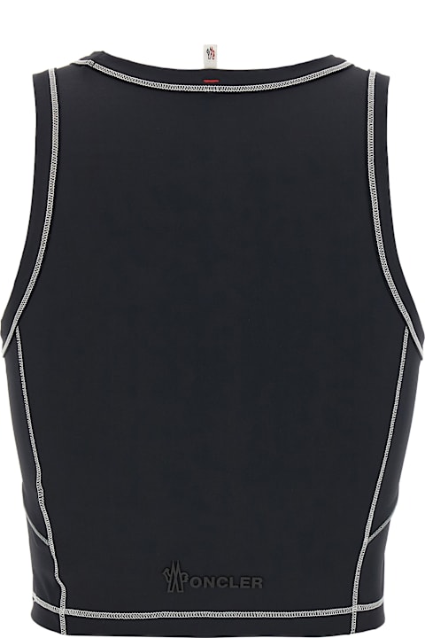 Moncler Grenoble for Women Moncler Grenoble Logo Patch Sporty Top