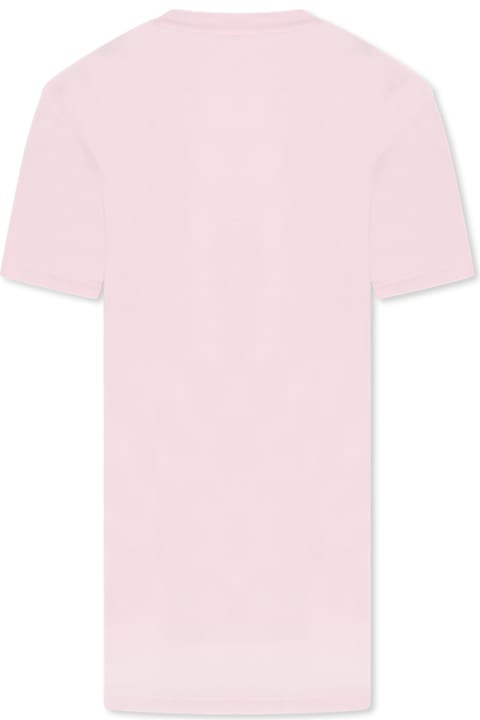 Homeware Marc Jacobs Pink Dress For Girl With Bag Print
