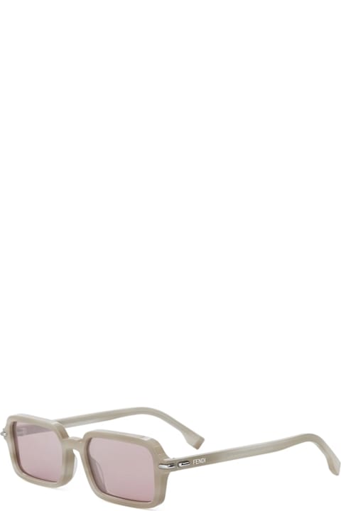 Fendi Eyewear لـ Kids Fendi Eyewear Fendi Fe40174i Fendi Selleria 60z Marrone Chiaro Sunglasses