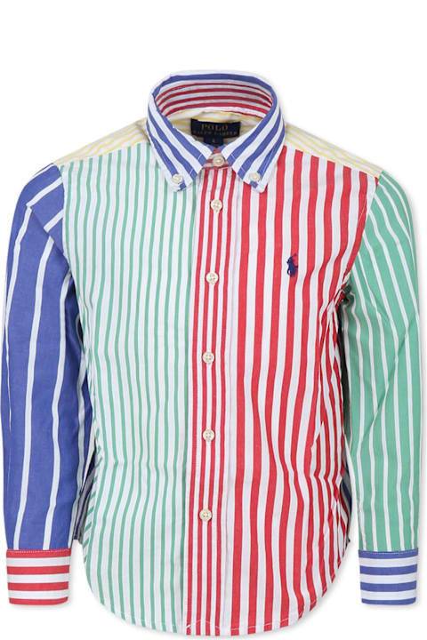 Ralph Lauren for Kids Ralph Lauren Multicolor Shirt For Boy With Horse