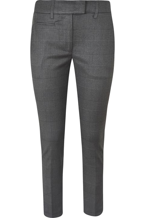 Sale for Women Dondup Checked Slim Trousers Dondup