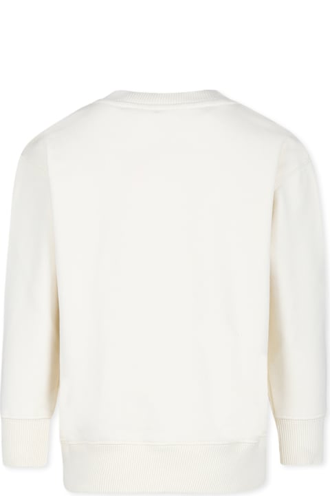 Off-White Sweaters & Sweatshirts for Girls Off-White Ivory Sweatshirt For Girl With Logo