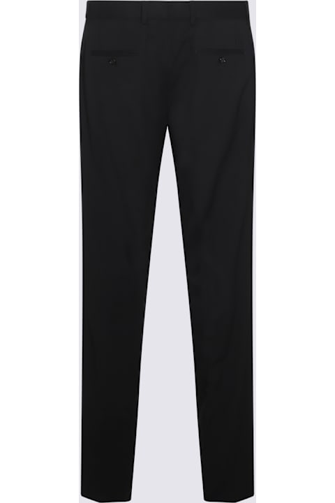 Dolce & Gabbana Clothing for Men Dolce & Gabbana Black Wool Pants