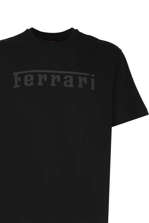 Ferrari for Women Ferrari Cotton Logo T-shirt