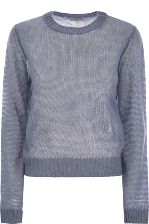 Homeware Brunello Cucinelli Mohair And Wool Jumper With Necklace