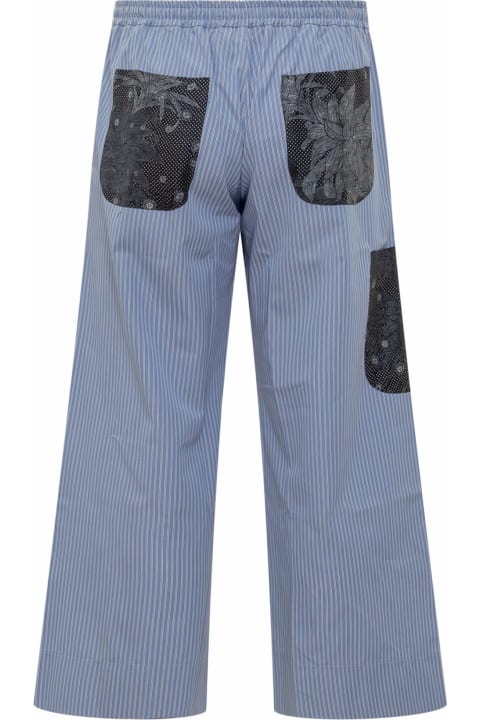 Pierre-Louis Mascia Clothing for Men Pierre-Louis Mascia Cotton And Silk Pants