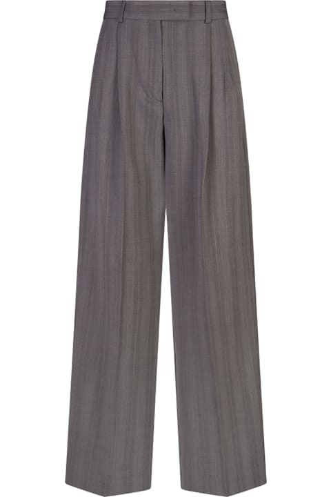 SportMax for Women SportMax Light Grey Andalo1234 Trousers