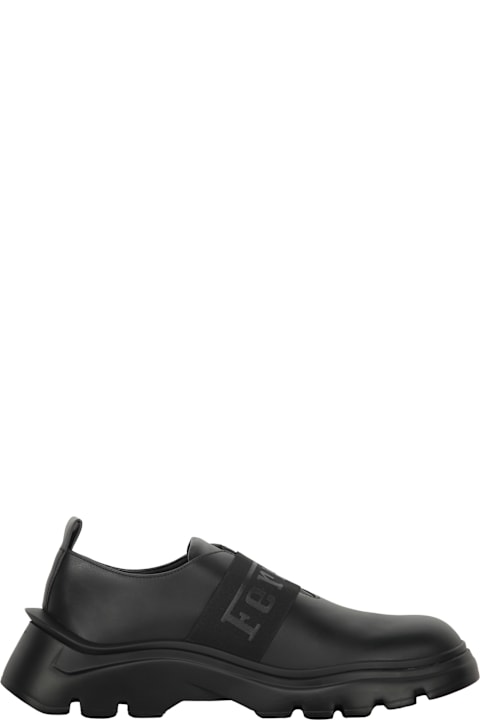 Homeware Ferrari Leather Lace-up Derby Shoes