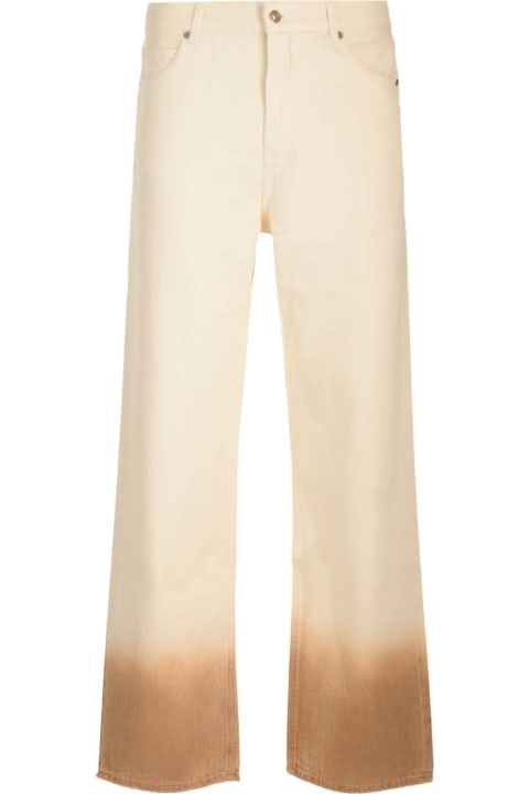 Alanui Jeans for Men Alanui Straight Jeans With Dip-dye Effect